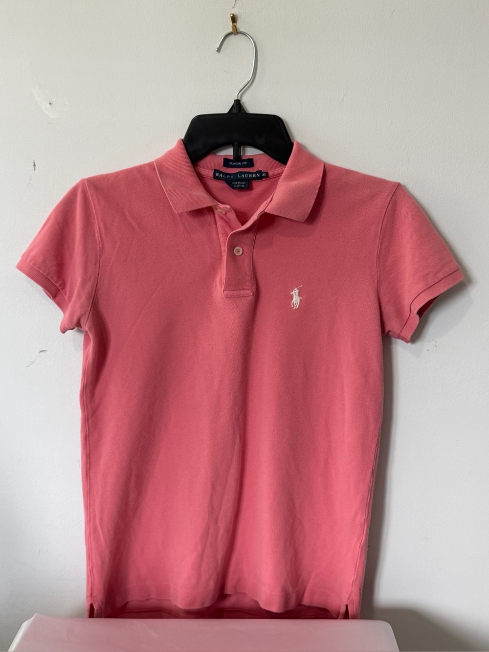 Ralph Lauren Dusty Pink Polo shirt women’s XS